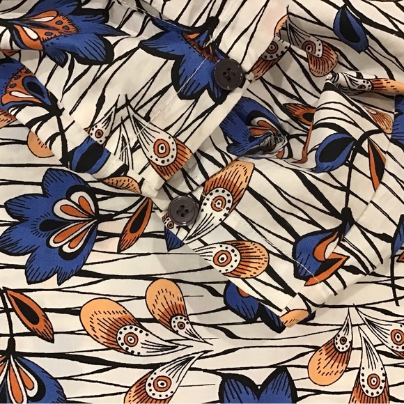 Derek Lam 10 Crosby Oona V neck Top - Picture 5 of 6